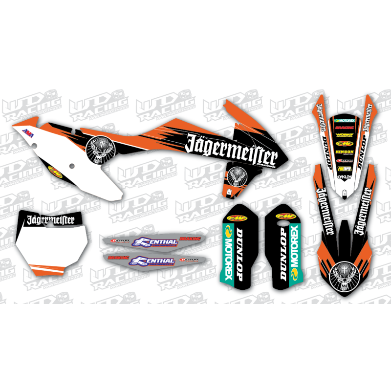 Graphics Kit KTM JAGERMEISTER