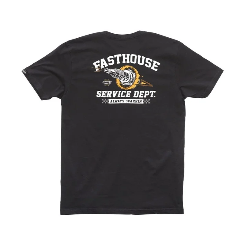 T-Shirt Fasthouse Ignite 24.1 SS Nero