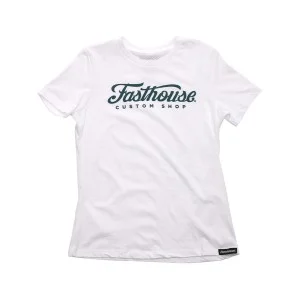Fasthouse Maglietta Donna MORRIS 24.1 SS Bianca