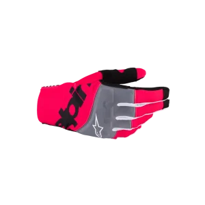 Gloves Alpinestars Techstar "black pink fluo