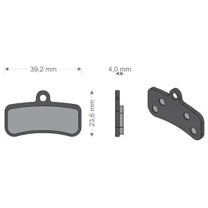 Talaria brake pads