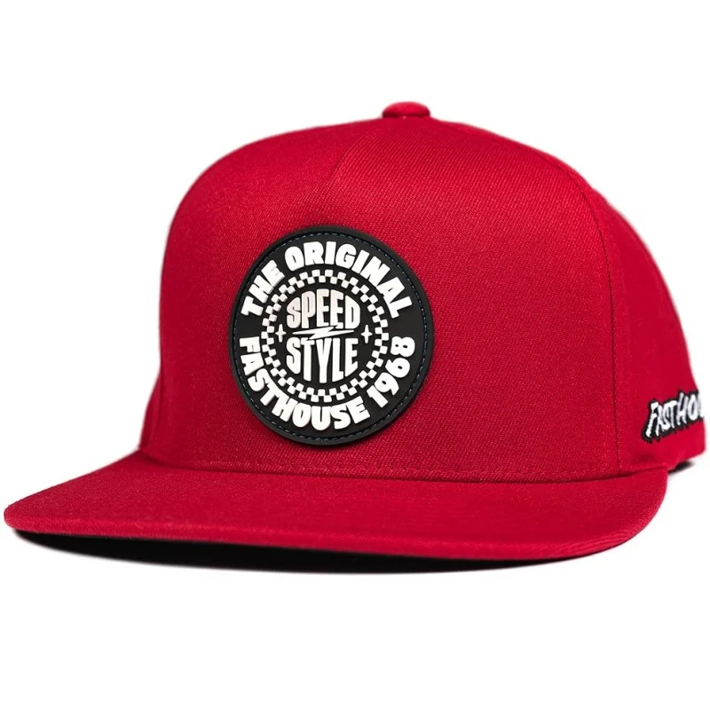 Fasthouse Origin Youth Hat 24.1 Red