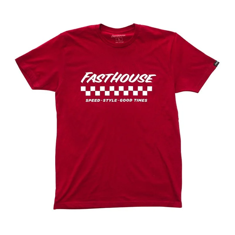 Fasthouse APEX 24.1 SS Red Cardinal T-shirt