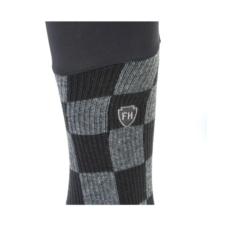 Fasthouse ELROD young socks 24.1 Legacy knee Brace Black