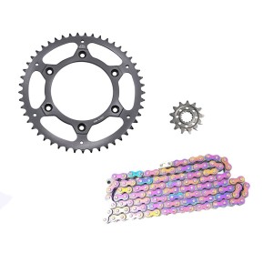 Kit catena-corona-pignone JT-VictoryMX | Kawasaki KX KXF