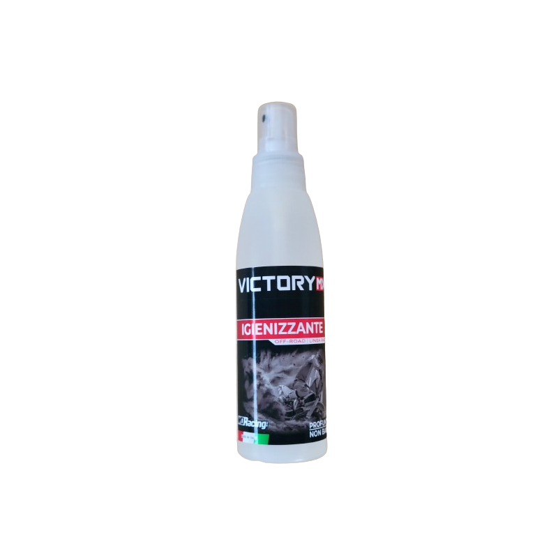 Victory MX scented sanitizer for helmets boots and protectors