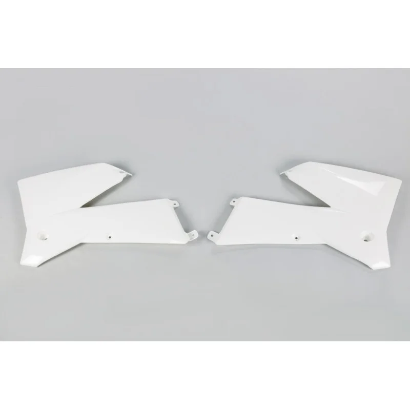 Ouïes de Radiateur Ufo KTM SX125|SXF 250 05-06/EXC|EXC-F 05-07 Blanc