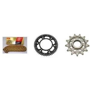 DID oring Chain and sprockets kit enduro - Honda KITTRAENDHON Did Kit chaines