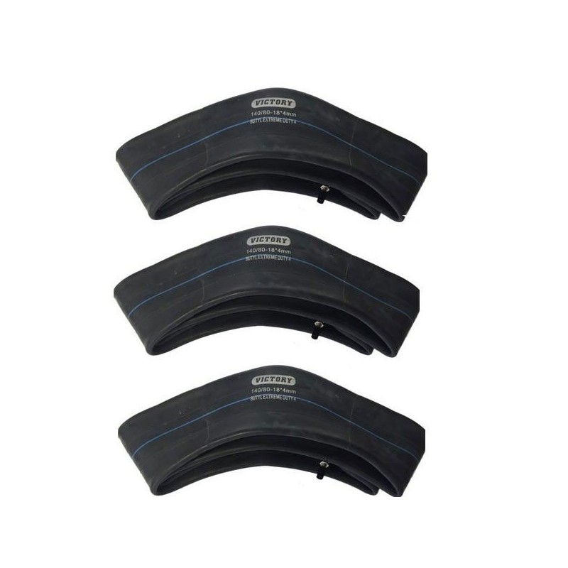 Kit 3 pcs Chambres à air VictoryMX extreme Butyl 4mm 21"-18"-19