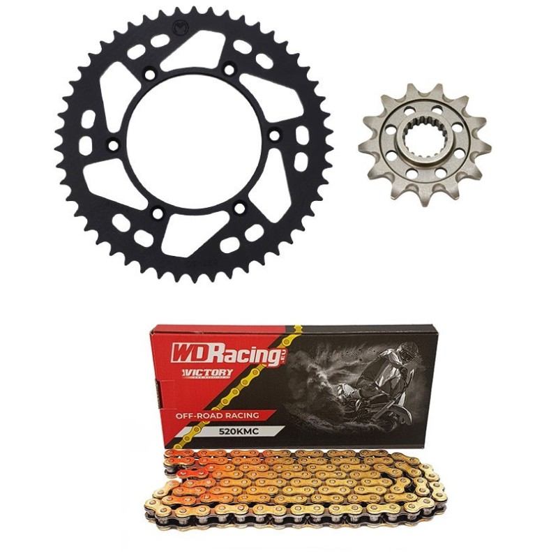 Kit catena corona pignone - VictoryMX Ktm-Husqvarna