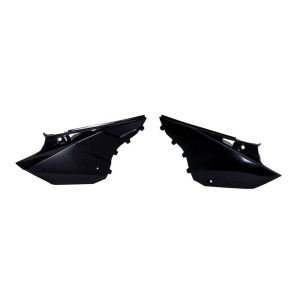 Seitenteile Revolution Stil| Yamaha YZ125-250 2016-21 Schwarz