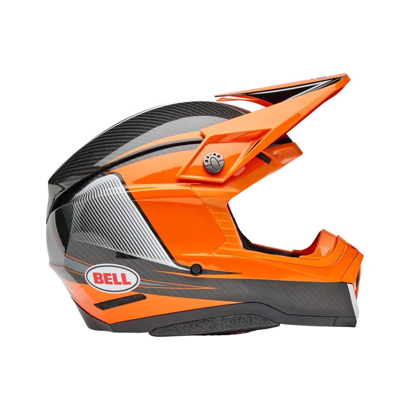 Helmet Bell Moto 10 Spherical 2025 Evade Gloss orange