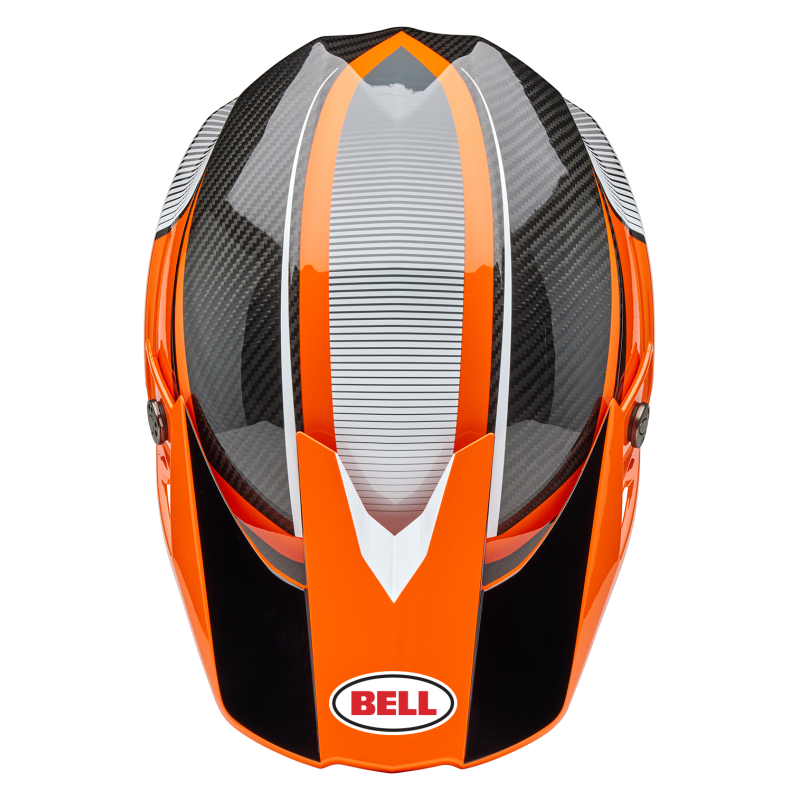 Casque Cross Moto 10 Spherical 2025 Evade Gloss orange