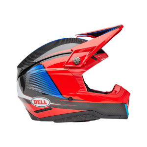 Bell Moto 10 Spherical 2025 Evade Gloss Red/Black Helm