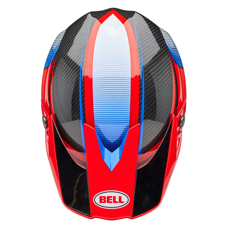 Helmet Bell Moto 10 Spherical 2025 Evade Gloss Red/Black