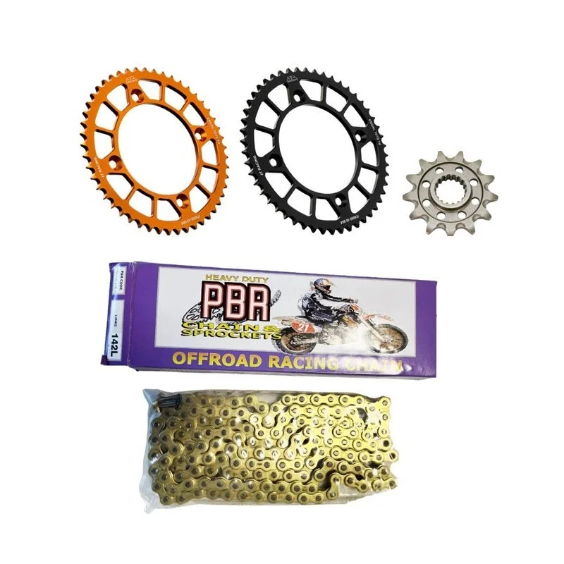 Kit catena-corona-pignone JT-PBR | Ktm-Husqvarna-GasGas 85