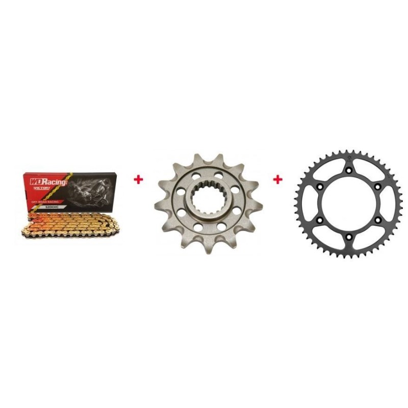 Sproket and chain JT-VictoryMX Honda CRF 450 02- CRF 250 22