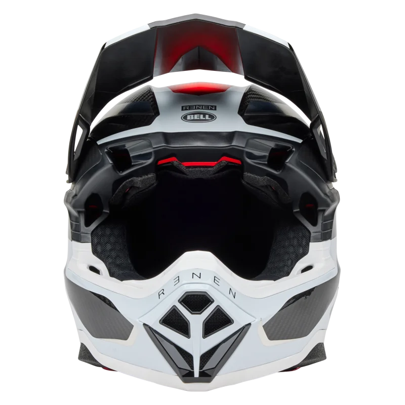 Casco Bell Moto 10 Spherical 2025 Renen Raycon Gloss/Matte|Nero/Bianco
