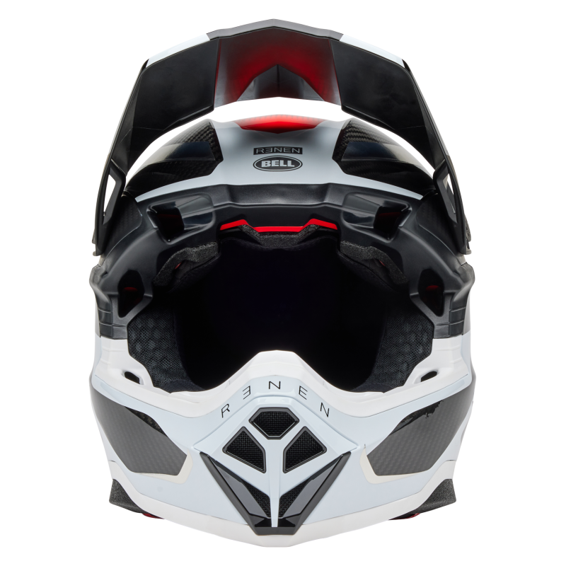 Casque Bell Moto 10 Spherical 2025 Renen Raycon Brillant/Mat|Noir/Blanc