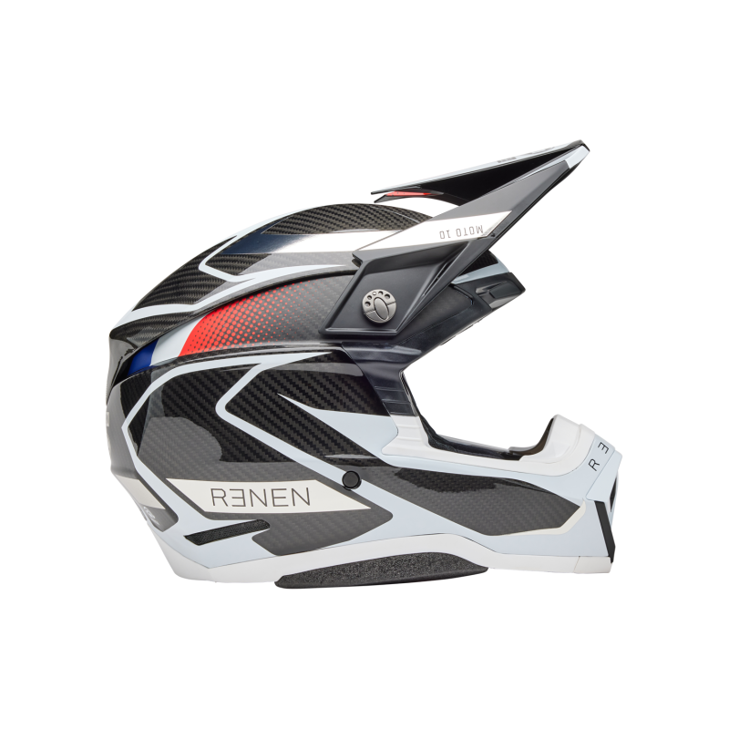 Casque Bell Moto 10 Spherical 2025 Renen Raycon Brillant/Mat|Noir/Blanc