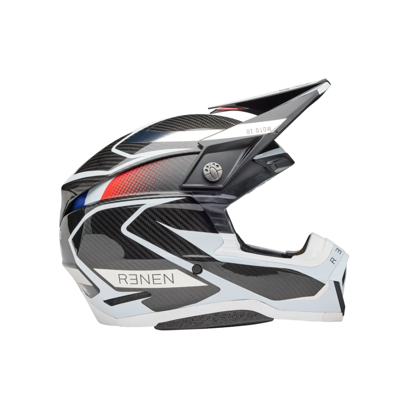 Casque Bell Moto 10 Spherical 2025 Renen Raycon Brillant/Mat|Noir/Blanc