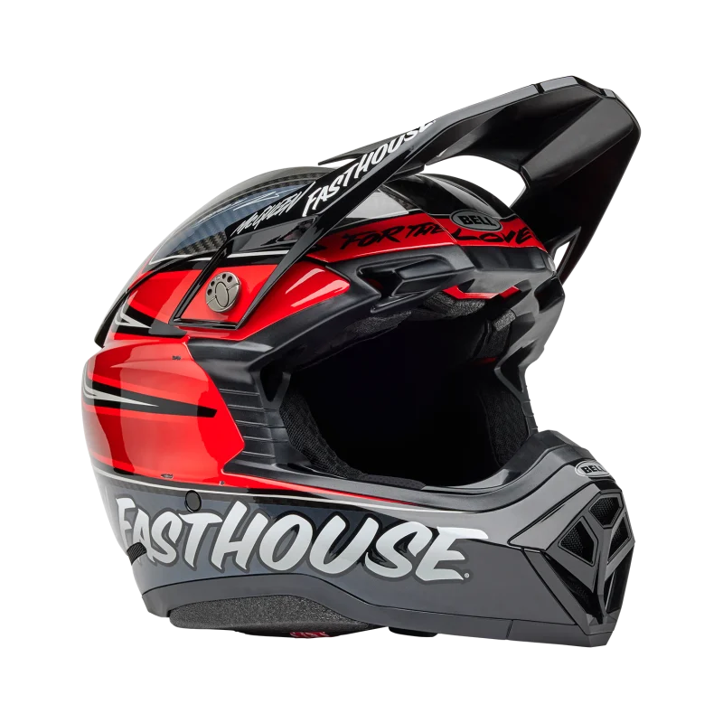 Helm BELL Moto-10 Spherical Fasthouse DITD 25 Grau/Rot