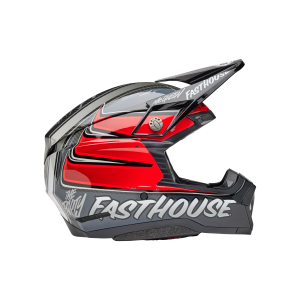 Casco BELL Moto-10 Spherical Fasthouse DITD 25 Grigio/Rosso