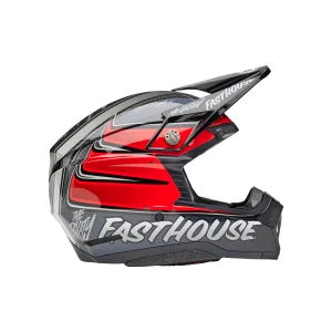 Casque BELL Moto-10 Spherical Fasthouse DITD 25 Gris/Rouge