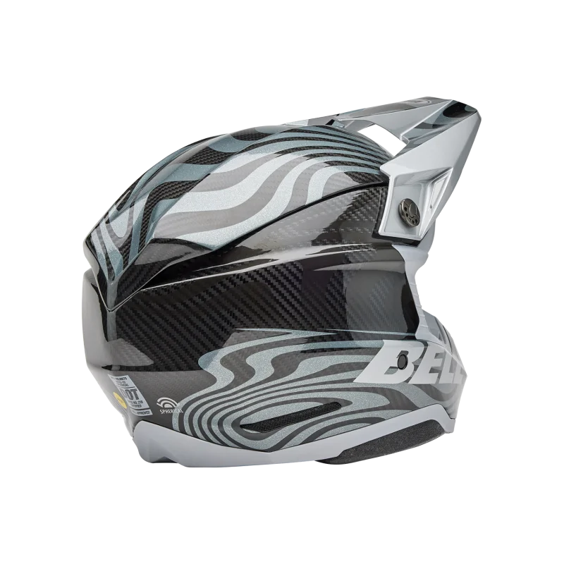 Casco BELL Moto-10 Spherical CORTEX Argento/Grigio