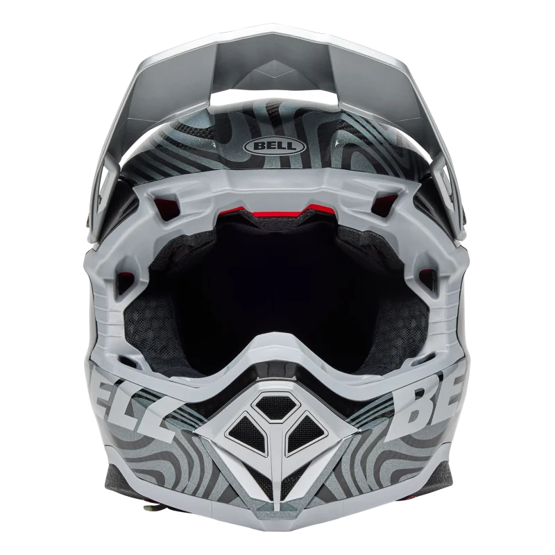 Casco BELL Moto-10 Spherical CORTEX Argento/Grigio