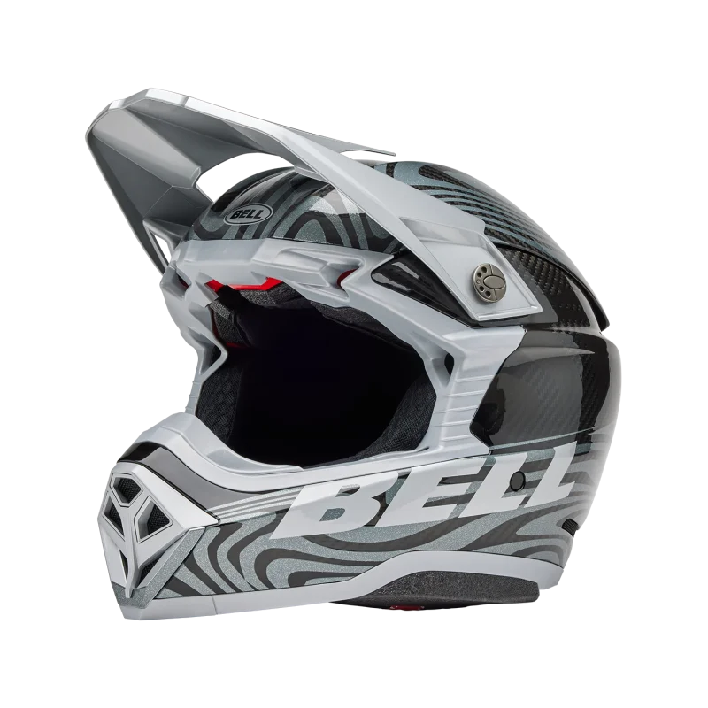 BELL Moto -10 Spherical CORTEX Helmet Silver/Grey