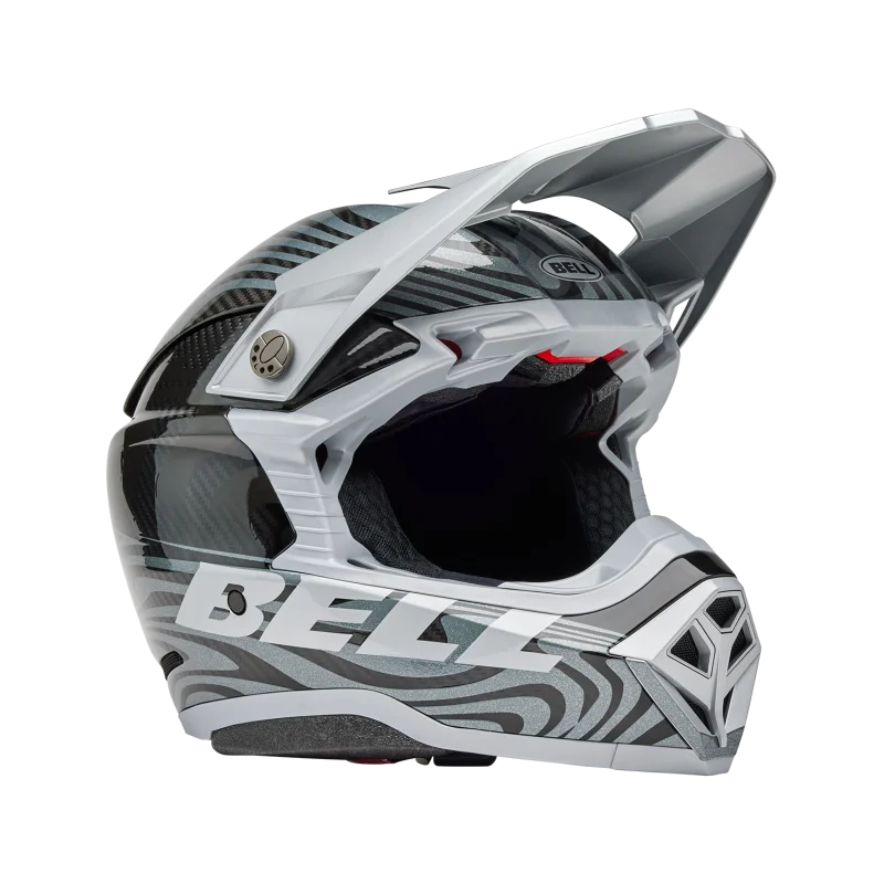 BELL Moto -10 Spherical CORTEX Helmet Silver/Grey