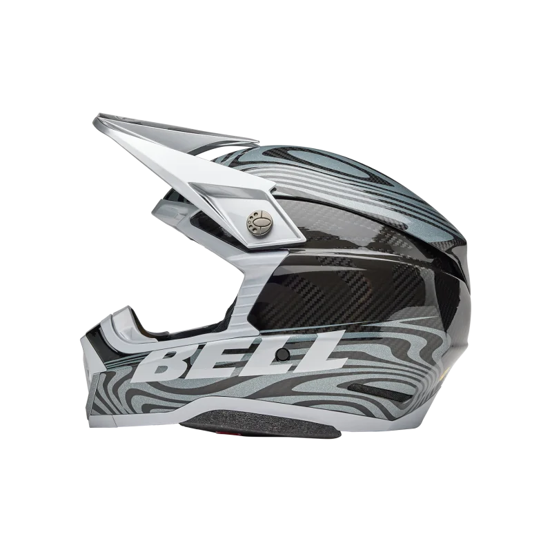 BELL Moto -10 Spherical CORTEX Helmet Silver/Grey