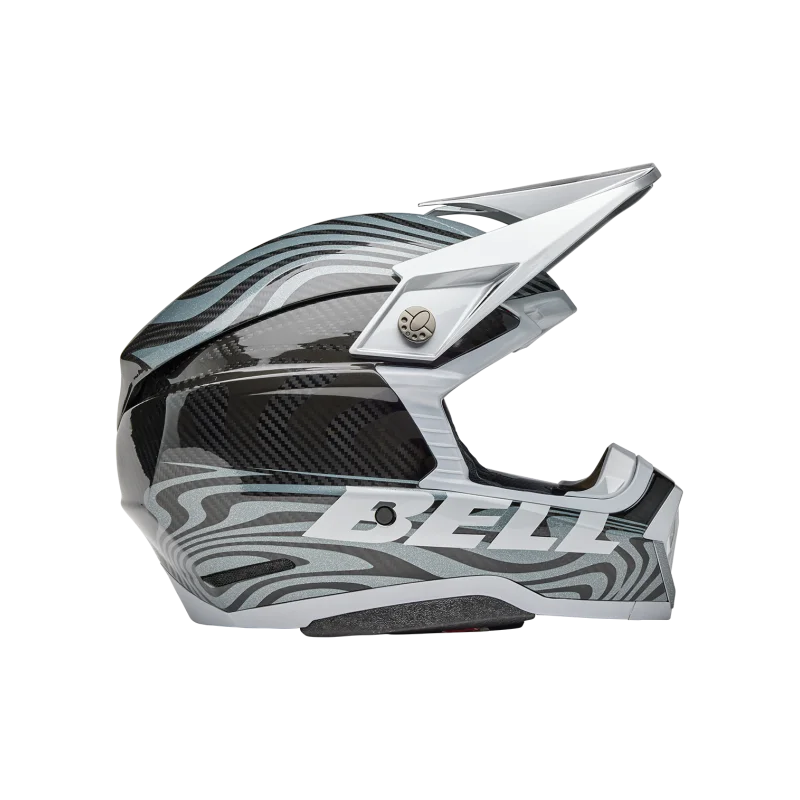 BELL Moto -10 Spherical CORTEX Helmet Silver/Grey