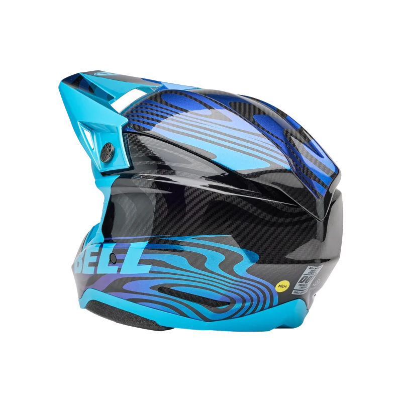 BELL Moto-10 Spherical CORTEX Helmet Blue 716368 Bell Motocross Helmets