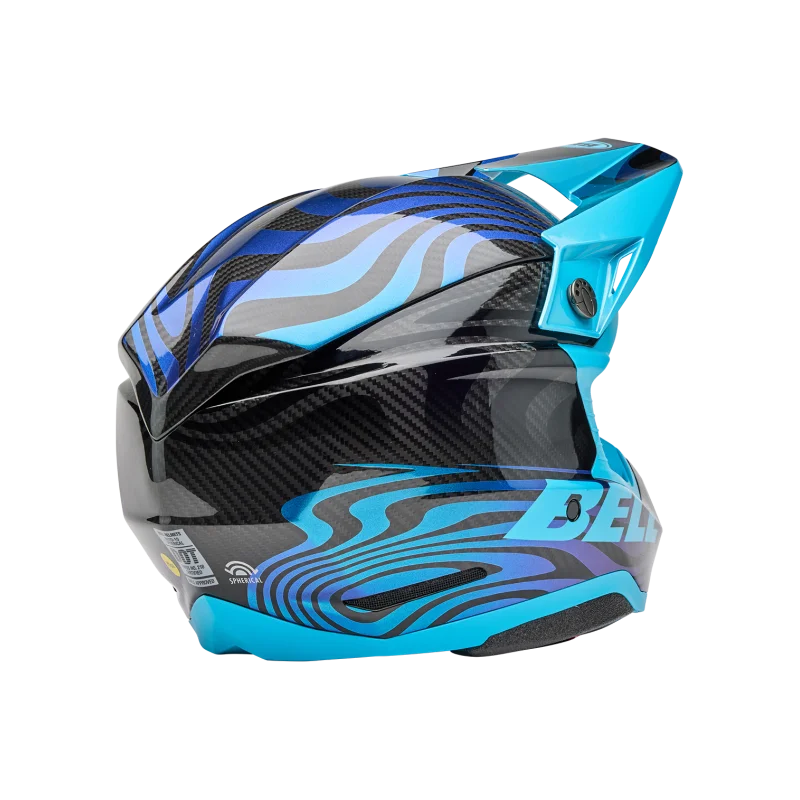 BELL Moto-10 Spherical CORTEX Helmet Blue 716368 Bell Motocross Helmets