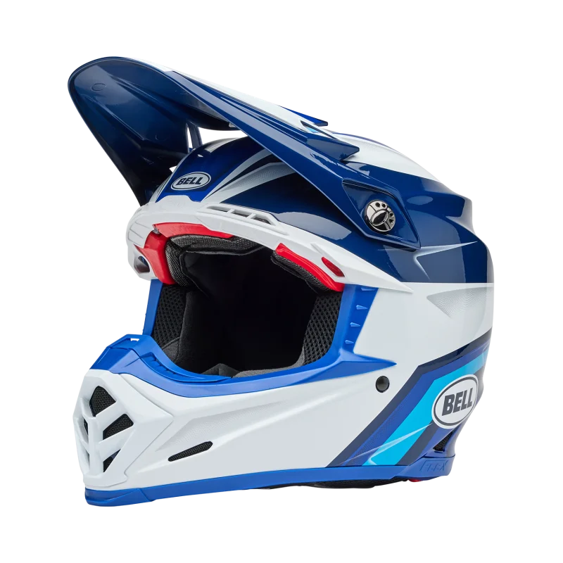 Helm BELL Moto-9S FLEX MERCHANT Blau