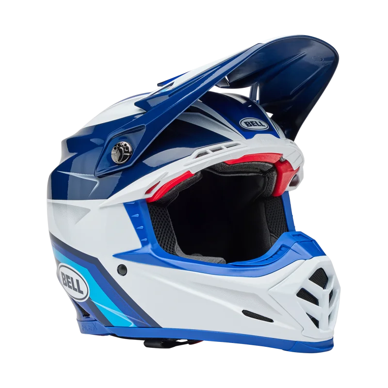 Casco BELL Moto-9S FLEX MERCHANT Blu