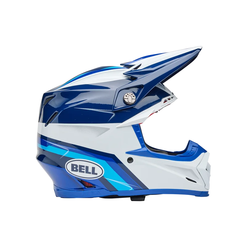Casque BELL Moto-9S FLEX MERCHANT bleu