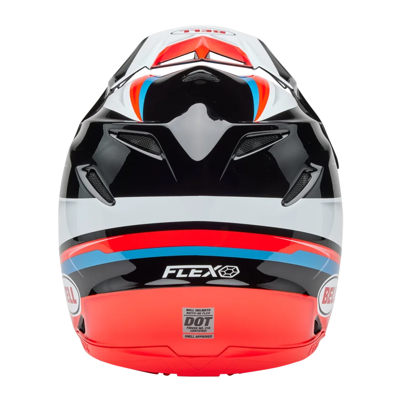 BELL Moto-9S FLEX MERCHANT Helmet Red/Black