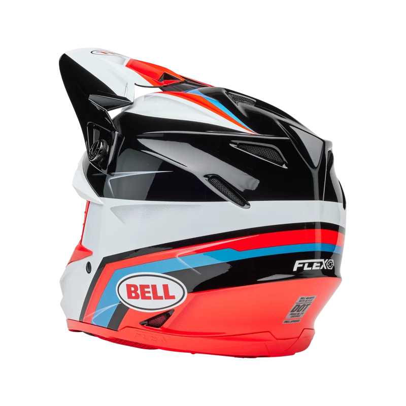 BELL Moto-9S FLEX MERCHANT Helmet Red/Black