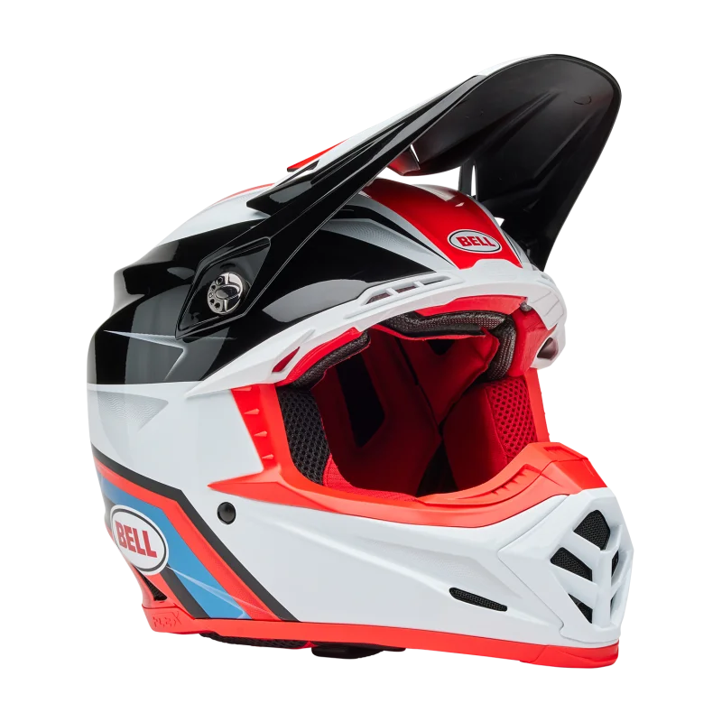 Helm BELL Moto-9S FLEX MERCHANT Rot/Schwarz