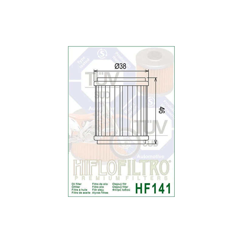 Engine Huile filter HIFLO HF141