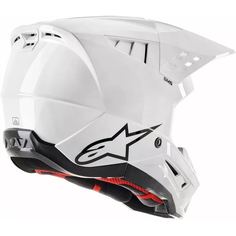 Helm Alpinestars SM5 Solid White