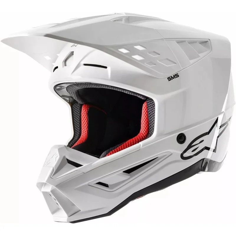Casco Alpinestars SM5 Solid White