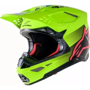 Helm Alpinestars SM10 Unit Yellow Black