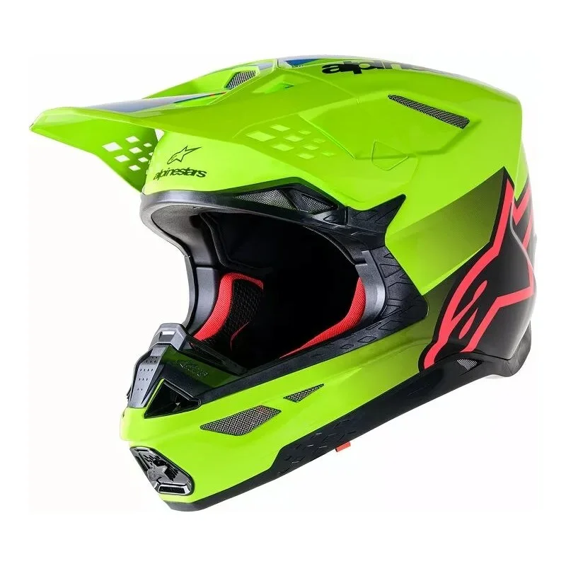 Casco Alpinestars SM10 Unit Yellow Black