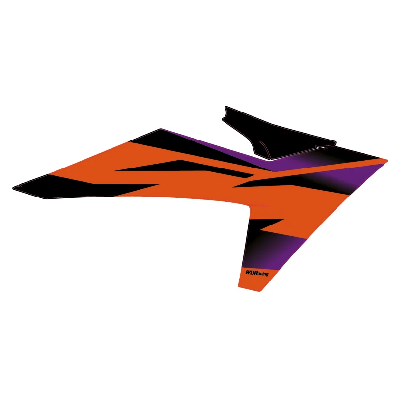 KTM SX SXF 2023- EXC 2024- original replica 24 EXC radiator shrouds graphics
