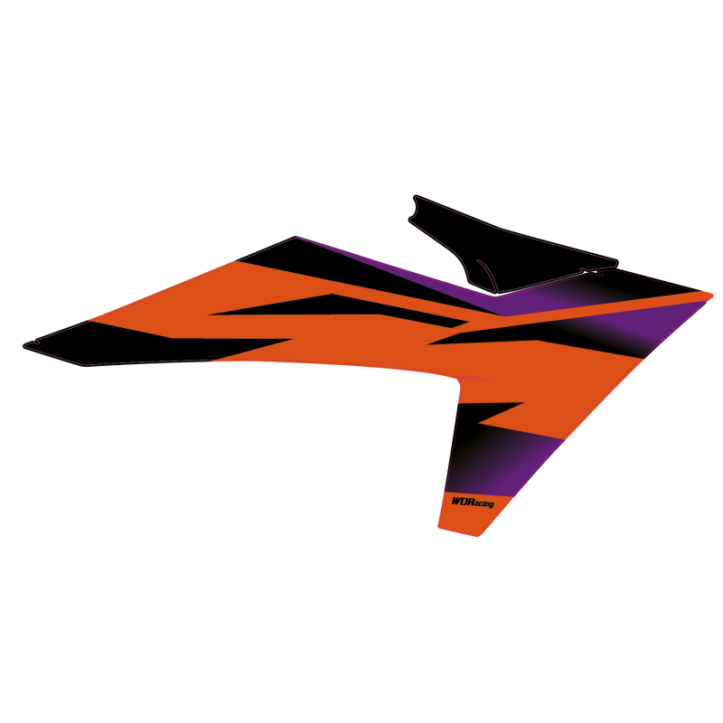 KTM SX SXF 2023- EXC 2024- original replica 24 EXC radiator shrouds graphics