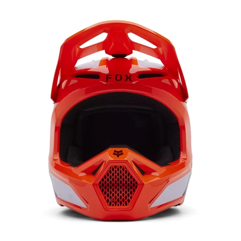 Casque FOX Casque V1 Lean Orange Fluo